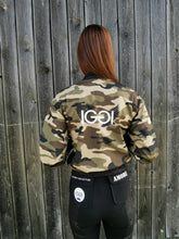 Lade das Bild in den Galerie-Viewer, Kopie von Jacke "AMORE CAMO GREEN"